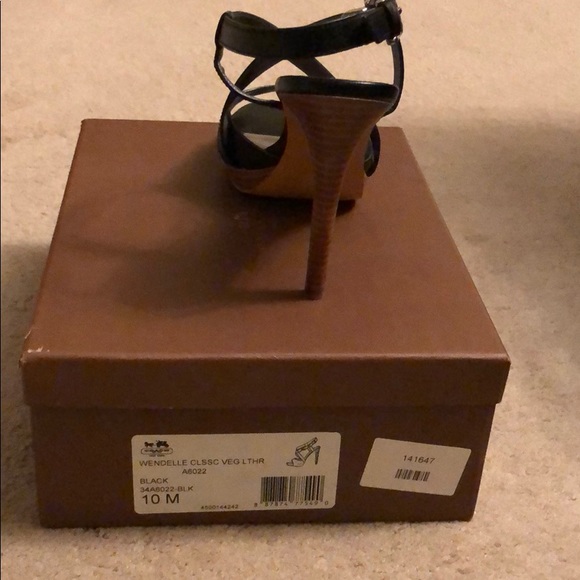 Coach Wendelle leather heels - Picture 4 of 4